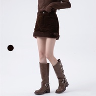 50% Fifty Percent|Corduroy Straight Skirt|02583760004