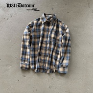 Flannel Shirt "EXIT DISTRESSED ver.02" byW311Dotcom* - Archive Sav3 Flannel Shirt Man