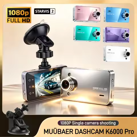 1080P Full HD Dash Cam Loop Recording Car DVR Motion Detection Car Camcorder Night Vision Support TF