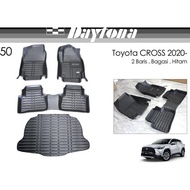 Promo DAYTONA 5D Carpet Toyota Corolla Cross 2020 - COD