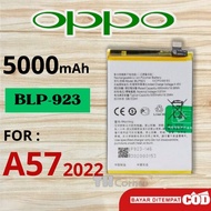 OPPO Battery BLP-923 Baterai Batre OPPO A57 5G 2022 Original 100% Tipe BLP923 Batre Tanam A57 A77s A