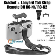BRDRC HOOK Bracket Lanyard Strap Remote Rc-N1 Rc-N2 Dji Mini 4 3 2Se 4K Mavic 3/ Air 3 2 2S