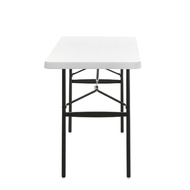 ✣LIFETIME 4-FOOT FOLDING TABLE ( ALMOND WHITE )