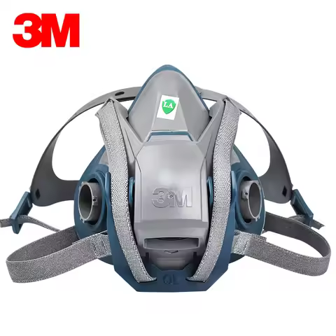 3M6502QL/6502 Silica gel Half Face Respirator Spray Formaldehyde Protection Rugged Comfortable Reusa