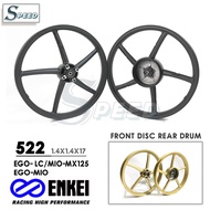 Factory direct sales Enkei Mags SP522 Mio Sporty Mio i 125  Sniper150 Front Disc Brake 4 Holes Rear