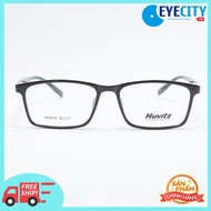Korean fashion eyeglass frames HUVITZ black plastic HK3016 - C1