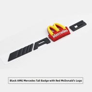 Mercedes AMG McDonalds M Logo 4MATIC Emblem