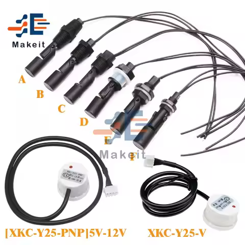 A B C D E F Type Water Level Sensor XKC-Y25-PNP XKC-Y25-V Low Pressure Switch Water Level Liquid Lev