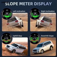 [yuksok] Car Angle Slope Meter Car HUD GPS Speedometer Automotive Inclinometer HUD
