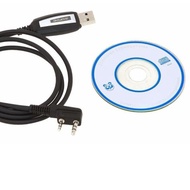 Usb Programming Cable + Cd Driver For Baofeng Walkie Talkie Taffware