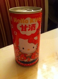 Hello Kitty 珍藏板甘酒（超級珍貴）超過30年