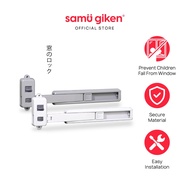 Samu Giken Window Safety Lock, Model: SL-WL3301 (Grey & White Color)