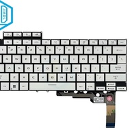 Newly White US English RGB Backlit Keyboard For Asus ROG Zephyrus G16 GU605 GA605 GU605CM GU605CP GU