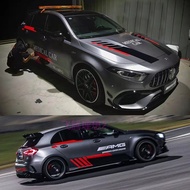 CLA45 Car Sticker Garland AMG Racing Decoration Modified Car Sticker A45 Car Body Side Skirt Sticker