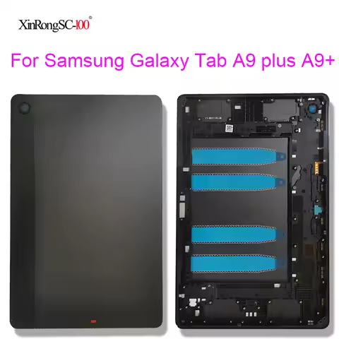 For Samsung Galaxy Tab A9 plus A9+ 11" SM-X210 SM-X215 X210 X215 Battery Cover Back Case Housing Doo