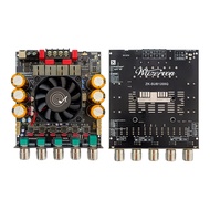 Diymore DC 18-50V ZK-SUB1200Q Qualcomm รุ่น APTX Qcc3034 + Es9023พร้อมซับวูฟเฟอร์ต่อเครื่องขยายเสียง