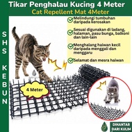 Penghalau Kucing 4M x 30CM Kucing Berak Merata Animal Repellent Mat Cat Spike Cat Deterrent 防貓刺墊 SHS