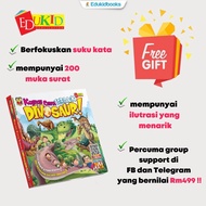 Buku Cerita Kanak Kanak Koleksi Cerita Terbaik Dinosaur + FREE GIFT - Suku - Kata - Bahasa - Melayu - cerita haiwan