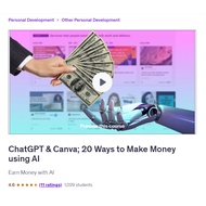 Canva Video Course-ChatGPT & Canva; 20 Ways to Make Money using AI | Learn Canva 2025