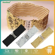 Elastic Waist Sequin Belt Women's Belt Fashion Sequin Belt Women's Dress Belt Sequin Belt Women's Be