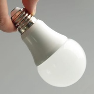 LED燈泡E27螺口球泡燈SMD貼片冷白光白色磨砂亞力克罩A60 6個裝DP3001-0001 12W