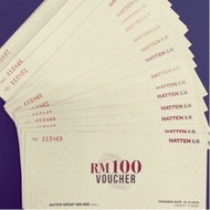 HATTEN GROUP Hotel Cash Vouchers