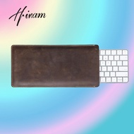 Hiram Pure Handmade Crazy Horse Leather Mousepad Keyboard Pad Table Mat