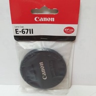 Canon 67mm  鏡頭蓋 E-67II 可用 18-135mm 100mm 70-200mm