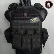 Bodyvest Tactical / Rompi Tactical / Flashmod hitam