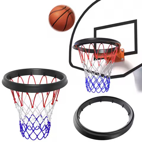 Basketball Hoop Mesh Net High PU Portable Basketball Net Frame Basketball Frame Net Basketball Hoop 