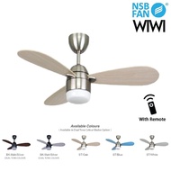 NSB WIWI 38" REMOTE CONTROL CEILING FAN
