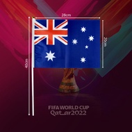 World Cup Hand Flags 2022 Handhold Flags Top32 Countries (L)
