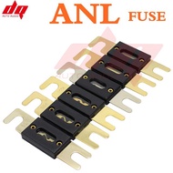 1pcs Gold Tone Black Car Auto Audio System Protection ANL Fuse 100A 150A 200A 250A 300A 80A Forkbolt fuse