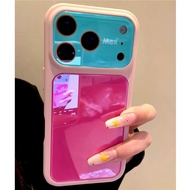 iPhone 17 Pro Max Contrasting colors pattern TPU material IMD process phone case