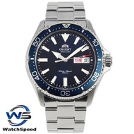 Orient Kamasu RA-AA0002L Mako III Automatic Japan Movt Blue Dial Stainless Steel 200M Men's Watch