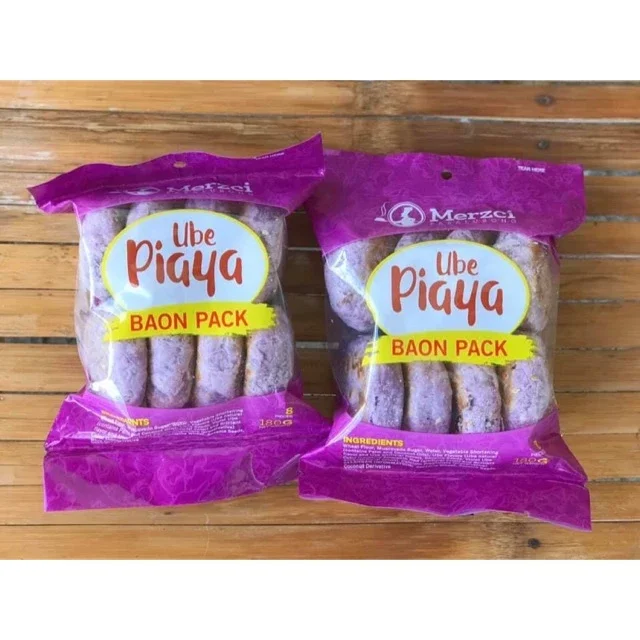 Baon Pack Ube/Plain Piaya 180g Merzci pasalubong