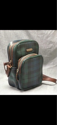 Vintage 80s Ralph Lauren Polo Cross Body Bag Shoulder Bag Classic Sightseeing Camera bag Coated Canv