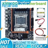 X99H Motherboard+E5 2670 V3 CPU B85 LGA2011-3 4X DDR4 REG ECC RAM Slots M.2 PCIE SATA3.0 X99 Desktop
