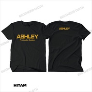 ASHLEY GOLD T-shirt Asley Pro Audio Operator Sound System Shirt