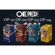 One Piece Trading Card Game Booster Box OP-01 / OP-02 / OP-03 / OP-04