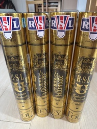 4 Used RSL Ultimate Shuttlecock 舊羽毛球，齊羽根