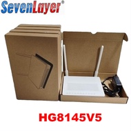 HG8145V5 Epon/gpon/xpon ONU FTTH Gigabit Modem Router 5V5 Bare Metal + Adapter 1GE + 3FE + 1tel + Wi