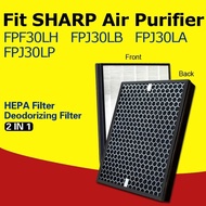 Big Promo Sharp Air purifier filter FZ-F30HFE FP-J30TA FZ-Y28FE FP-F30L-H FPJ30LA FP-F30Y AirpurifierReplacement HEPA filter SS45