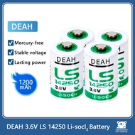 3.6V LS14250 14250 TL-5902 1/2AA Non-rechargeable Li-lon Battery For CNC PLC Electricity Gas Water M