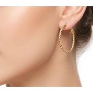 GLORIA INDAH - Round Earrings - O.TP - AU 375