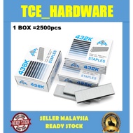 (2500pcs) 438k Staples Nail for Electric Pneumatic Staple Gun 440K Nail Gun staples Carpentry