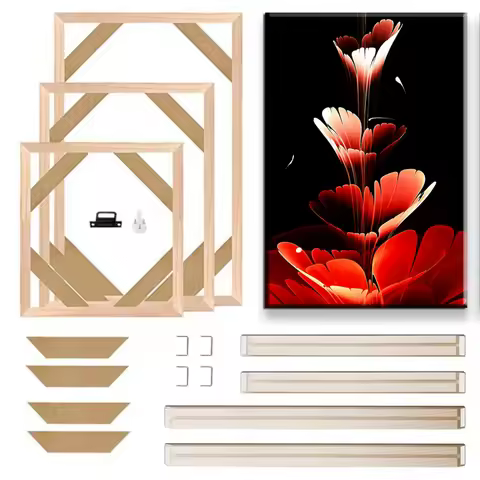 Canvas Frame Wooden Frames 60x90 80x120 70x140 Wooden Photo Oil Painting Canvas Diamond Painting Fra