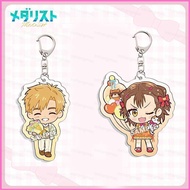 HK2 Medalist Hikaru Kamisaki Acrylic Keychain Tsukasa Akeuraji Pendant Bags Accessories Anime Periph
