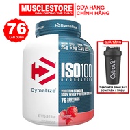 Dymatize ISO100 HYDROLYZED 5LBS (76 Servings), Whey Protein Isolate & Hydrolyzed Supplement, Support