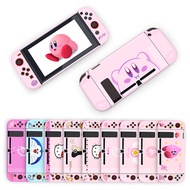 New Pink Protective Case For NintendoSwitch Full Controller Shell PC Hard Cover NS Game Case Switch 
